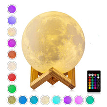Charger l'image dans la galerie, Veilleuse Lune Rechargeable
